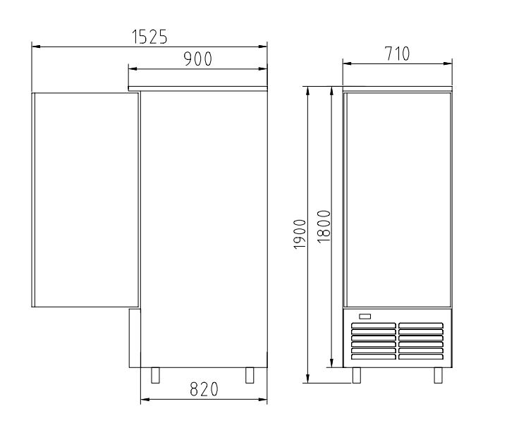  Tủ lạnh âm sâu Kolner CDL-60L368 (368 Lít) - ảnh 1