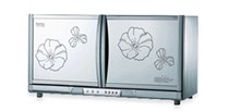 Tủ sấy bát KUSAMI KS-ZLP68-2 loại treo kính hoa/gương