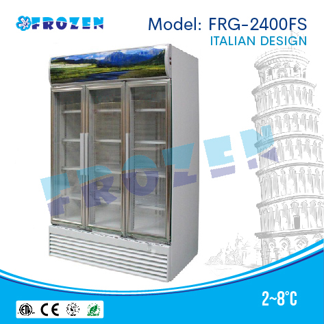 Tủ mát 3 cánh kính Frozen FRG-2400FS