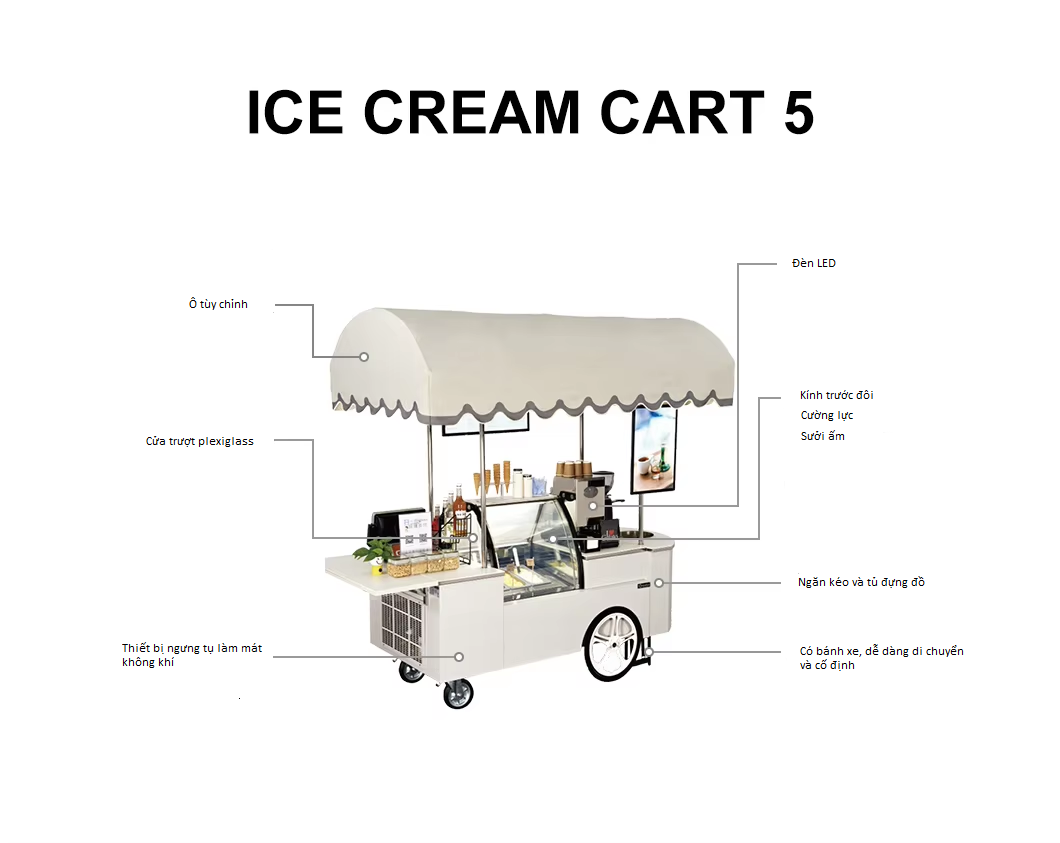 ICE CREAM CART 5 ảnh 3