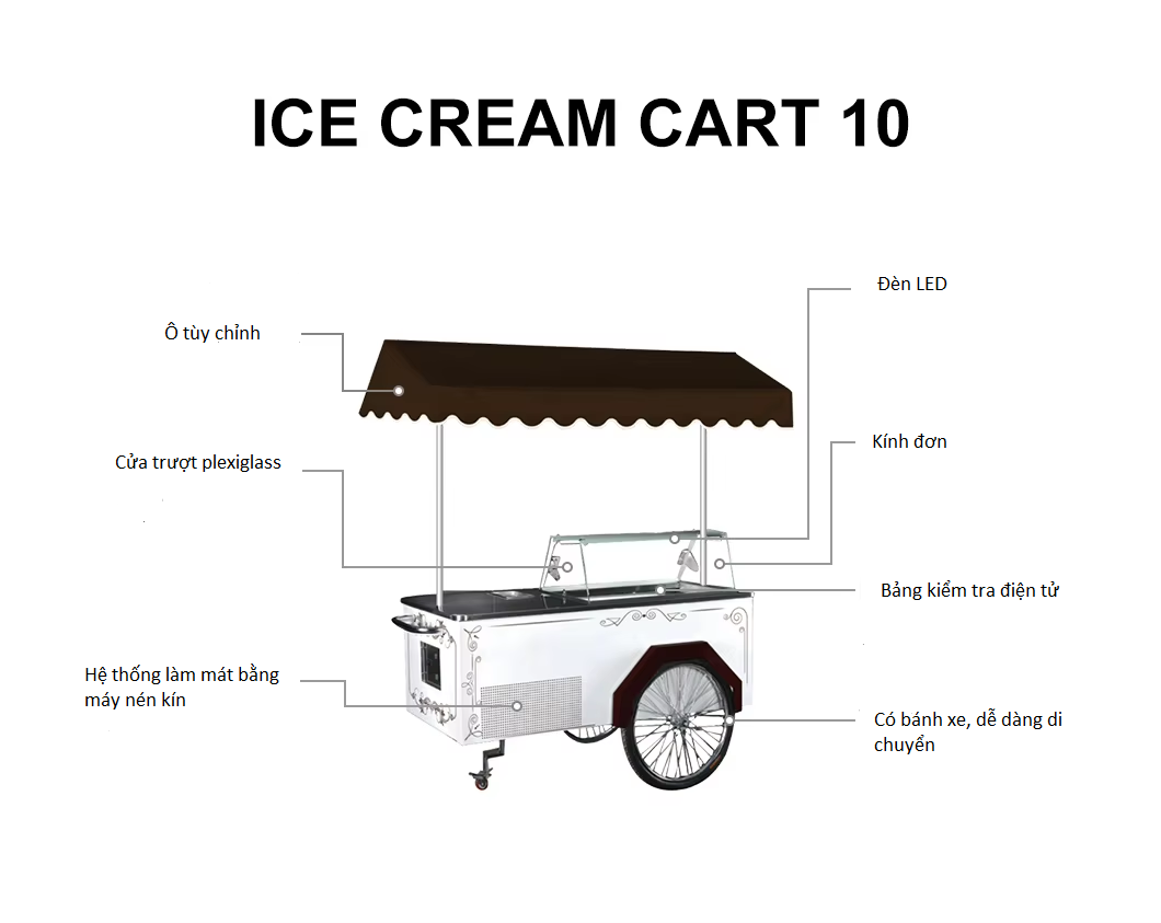 ICE CREAM CART 10 ảnh 3