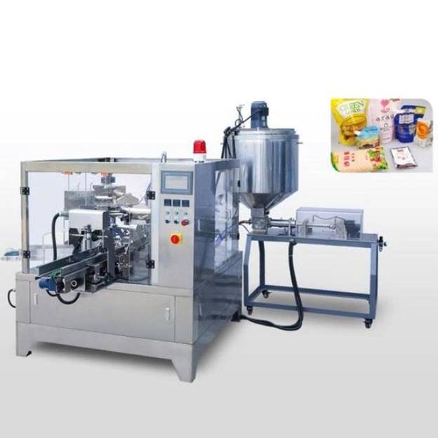 Máy đóng gói quay cho nguyên liệu dạng lỏng - ảnh 1