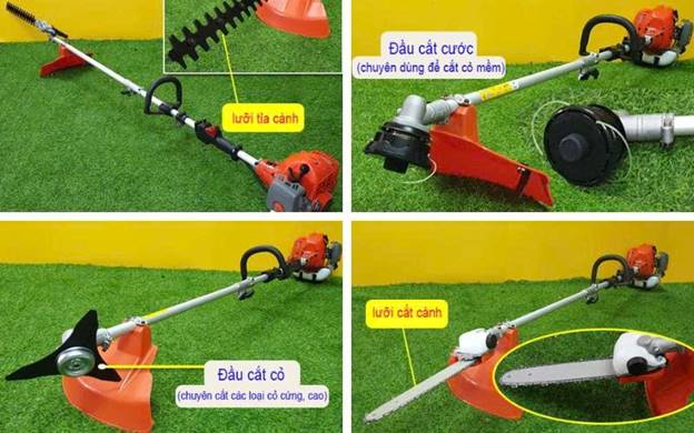 Máy cắt cỏ đa năng Yamafuji G35 4 trong 1 - ảnh 3