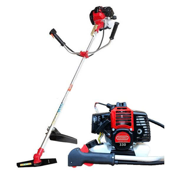 Máy cắt cỏ 2 thì Oshima 330 bạc cần chết - ảnh 1