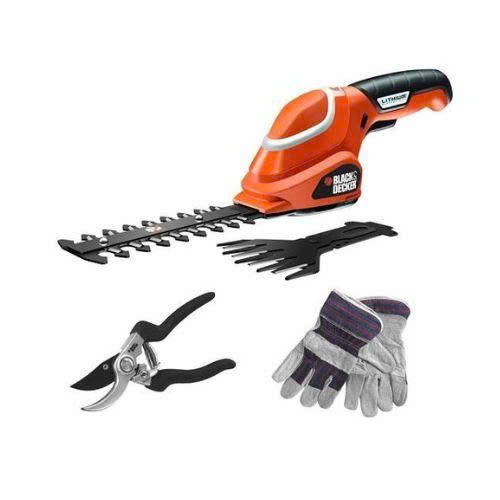 Máy tỉa lá, cành cây cầm tay chạy pin Lithium GSL700KIT-B1 - ảnh 1