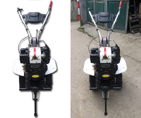 Máy xới đất chạy dầu Trâu Vàng IN-173 - ảnh 1