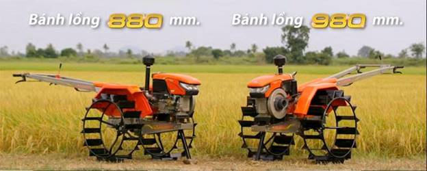 Máy xới đất Kubota Trachang 980 (Chưa đông cơ) - ảnh 2