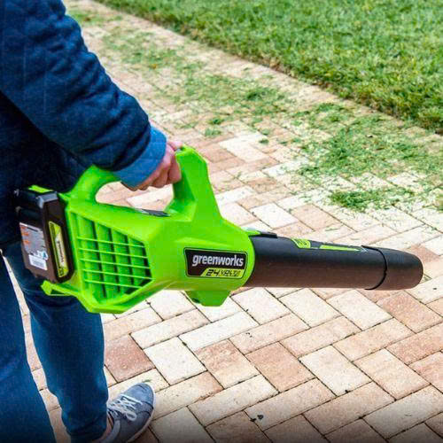 Máy thổi lá dùng pin Greenworks BLG306 (thân máy) - ảnh 1