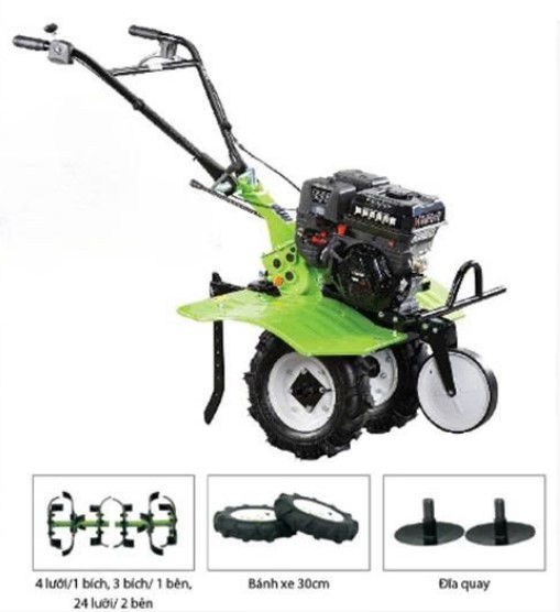 Máy xới đất chạy xăng Shineray SR1Z-80 - ảnh 1