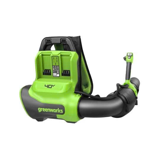 Máy thổi lá đeo lưng dùng pin Greenworks BLF446 - ảnh 1