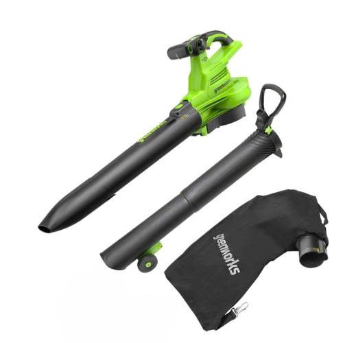 Máy Thổi Và Hút Lá dùng Pin Greenworks 40V BVF444 (thân máy) - ảnh 1