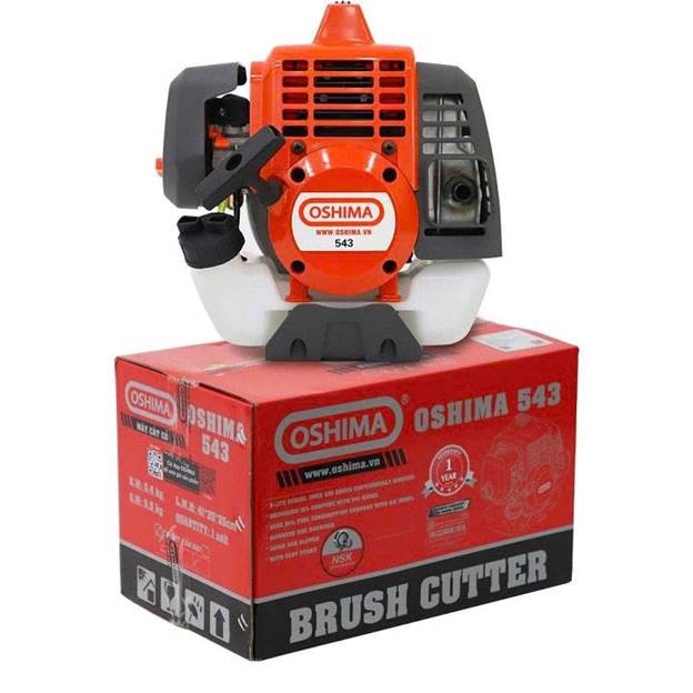 Máy Cắt Cỏ 1.65KW Cam Xám 2 Thì OSHIMA 543  - ảnh 2