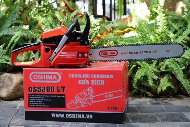 Máy Cưa Xích 2 Thì Oshima 2.5KW OS5280 LT - ảnh 1
