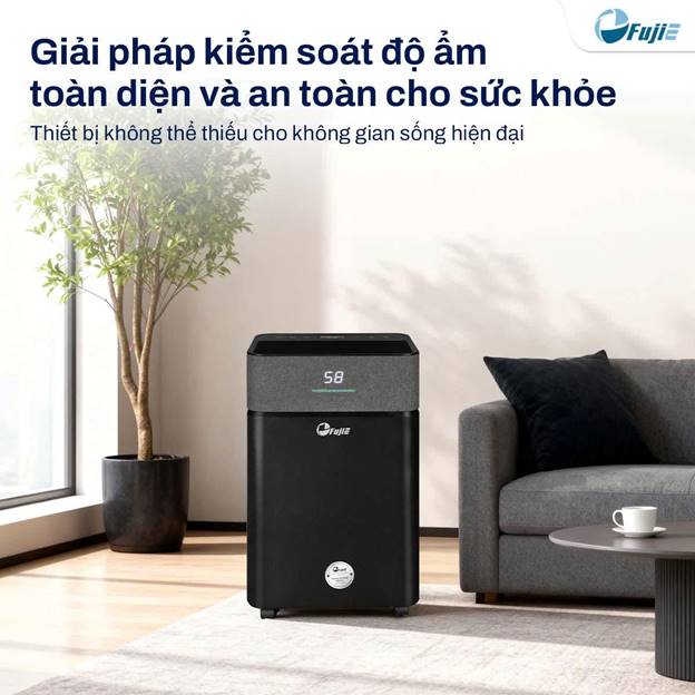 Máy hút ẩm Fujie HM-920ED 20 lít/ngày, kết nối Wifi - ảnh 1