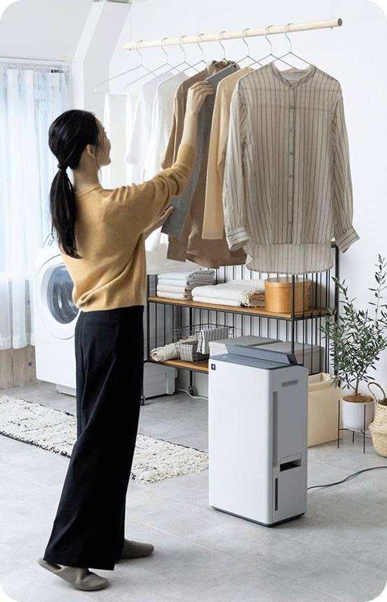 Máy hút ẩm Sharp DW-T30HV-W (30 lít/ngày) - ảnh 3