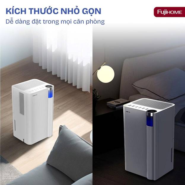 Máy hút ẩm Fujihome DH10NEW công suất 10 lít/ngày - ảnh 1