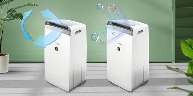 Máy hút ẩm lọc không khí Sharp DW-J20FV-W (20 lít/ngày) - ảnh 3