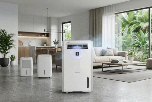 Máy hút ẩm Sharp DW-D20A-W (20 lít/ngày) - ảnh 1