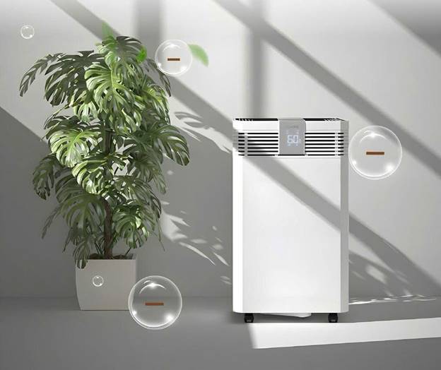 Máy hút ẩm Fujihome DH60W-HEPA (60lít/ngày) kết nối Wifi, màng HEPA - ảnh 1