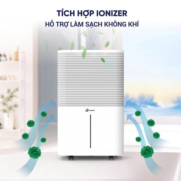 Máy hút ẩm FUJIHAIA DH25W công suất 25 lít/ngày, có kết nối wifi - ảnh 4