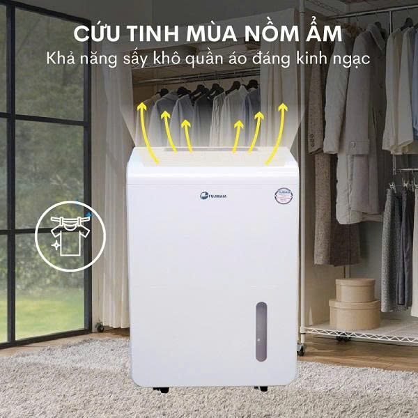 Máy hút ẩm FUJIHAIA DH70B công suất 70 lít/ngày - ảnh 4