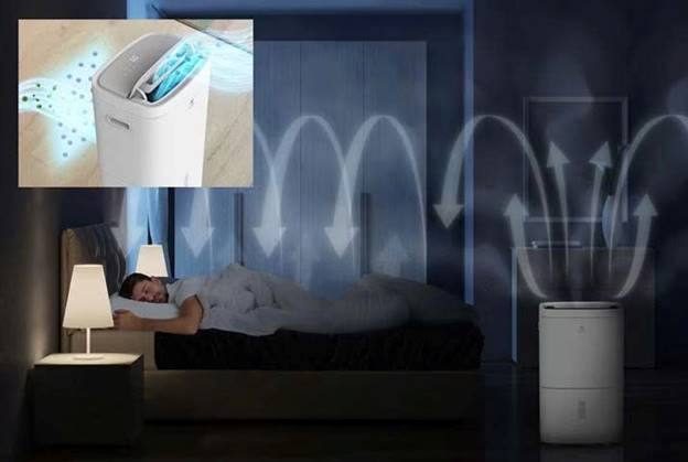 Máy hút ẩm Electrolux EDH10TRBW1 công suất 20 lít/ngày - ảnh 4