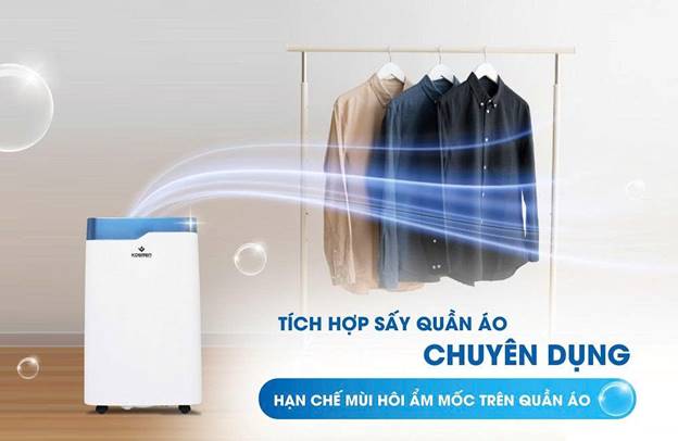 Máy hút ẩm Kosmen KM-20N công suất 20 lít/ngày - ảnh 4