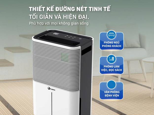 Máy hút ẩm FUJIHAIA DH25W công suất 25 lít/ngày, có kết nối wifi - ảnh 8