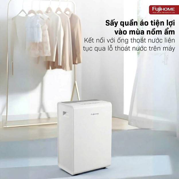 Máy hút ẩm Fujihome DH14W-HEPA (14lít/ngày) - ảnh 5