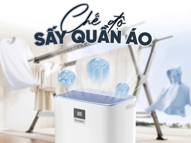 Máy hút ẩm lọc không khí Kosmen KM-30N (30 lít/ngày) - ảnh 5