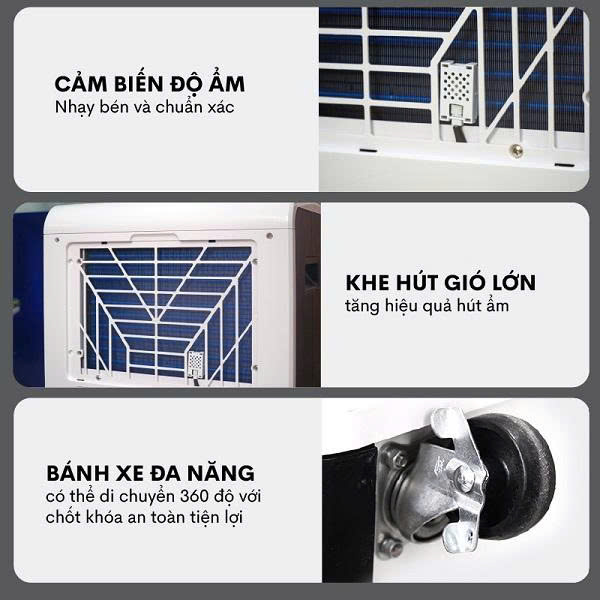 Máy hút ẩm FUJIHAIA DH70B công suất 70 lít/ngày - ảnh 8