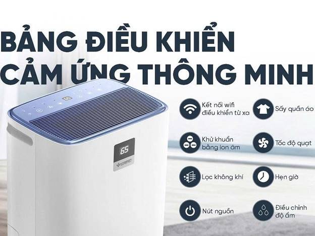 Máy hút ẩm lọc không khí Kosmen KM-30N (30 lít/ngày) - ảnh 6