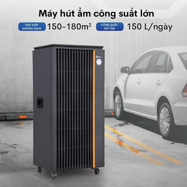 Máy hút ẩm công nghiệp FUJIHAIA DH150B công suất 150 lít/ngày - ảnh 1