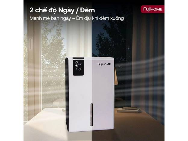 Máy hút ẩm mini Fujihome DHP23-MINI (800ml/ngày) - ảnh 3