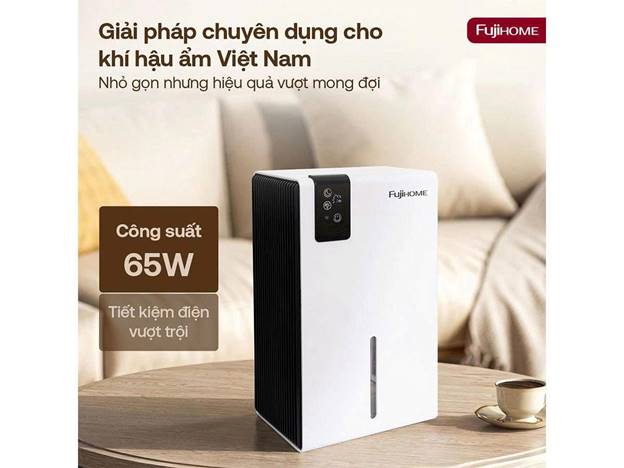 Máy hút ẩm mini Fujihome DHP23-MINI (800ml/ngày) - ảnh 1