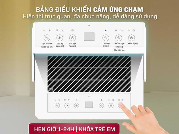 Máy hút ẩm Fujihome DH14 công suất 14 lít/ngày - ảnh 6