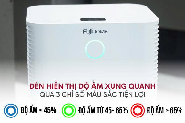 Máy hút ẩm Fujihome DH12 công suất 12 lít/ngày - ảnh 3