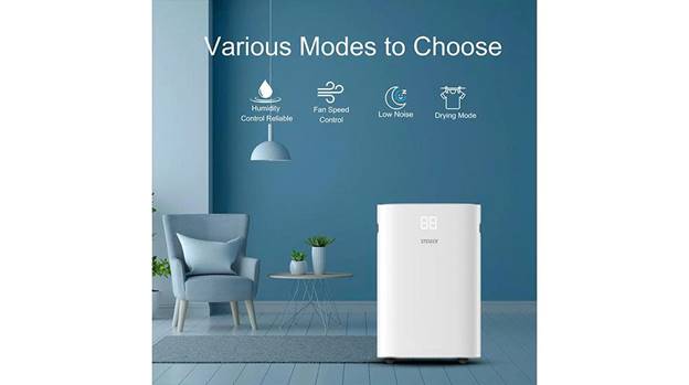 Máy hút ẩm Steiger STG-820DW 20 lít/ngày, tích hợp WiFi - ảnh 1