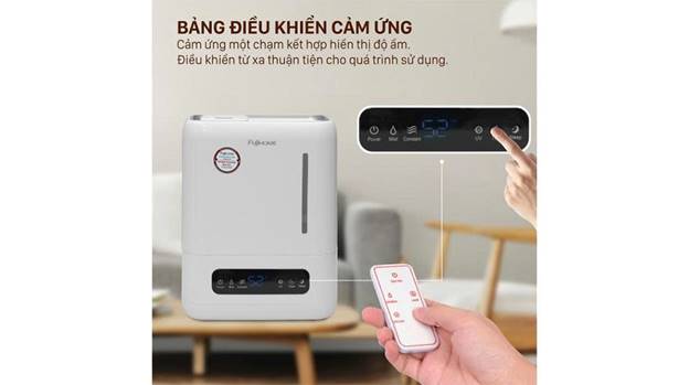Máy phun sương tạo ẩm xông tinh dầu Fujihome HM04EUV - ảnh 2