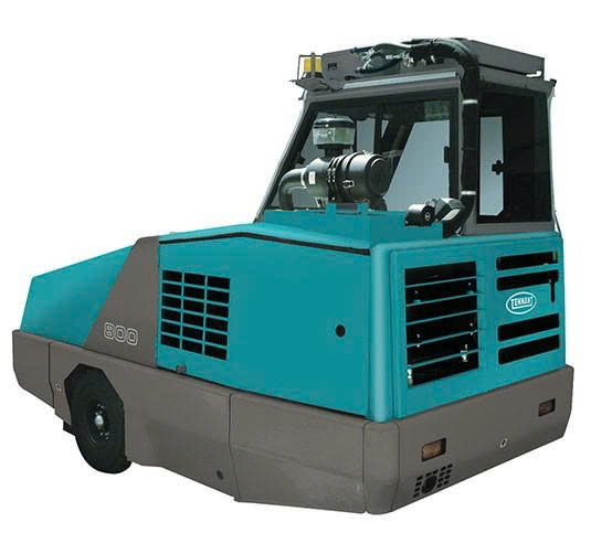 Xe quét rác ngồi lái Tennant 800 - ảnh 2