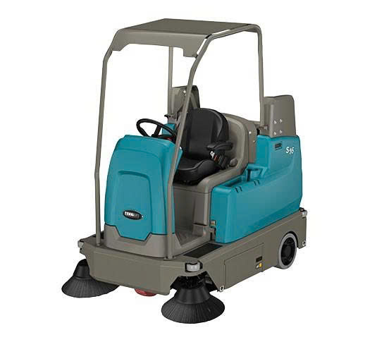 Máy quét đường tự lái nhỏ gọn chạy bằng pin Tennant S16 - ảnh 5