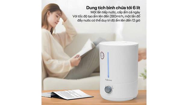 Máy phun sương tạo ẩm xông tinh dầu Fujihome HM06M - ảnh 3