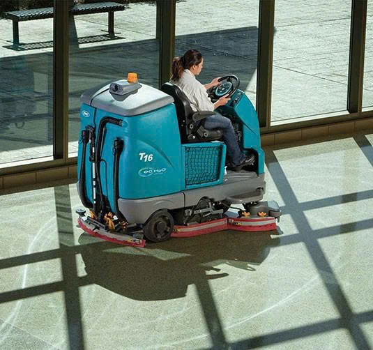 Máy chà sàn tự lái chạy bằng pin Tennant T16 - ảnh 1