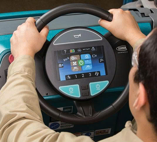 Máy quét và chà sàn tự lái chạy bằng pin Tennant M17 - ảnh 4