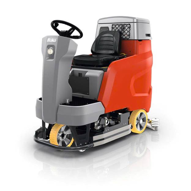 Máy chà sàn tự lái Hako Scrubmaster B120 R - ảnh 1