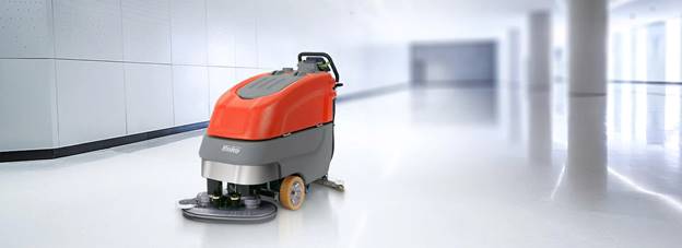 Máy chà sàn đẩy tay Hako Scrubmaster B70 - ảnh 1