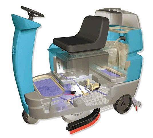 Máy chà sàn tự lái Tennant T7 - ảnh 3