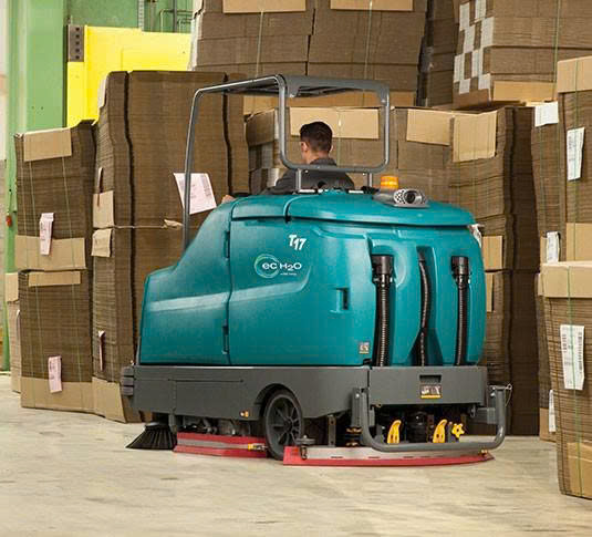 Máy chà sàn tự lái chạy bằng pin Tennant T17 - ảnh 6