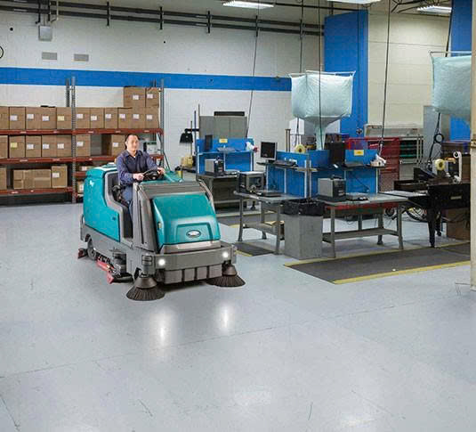 Máy quét và chà sàn tự lái chạy bằng pin Tennant M17 - ảnh 2