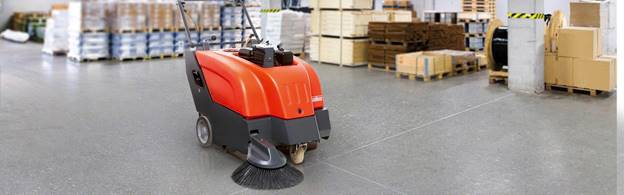 Máy quét rác đẩy tay Sweepmaster 650 - ảnh 1
